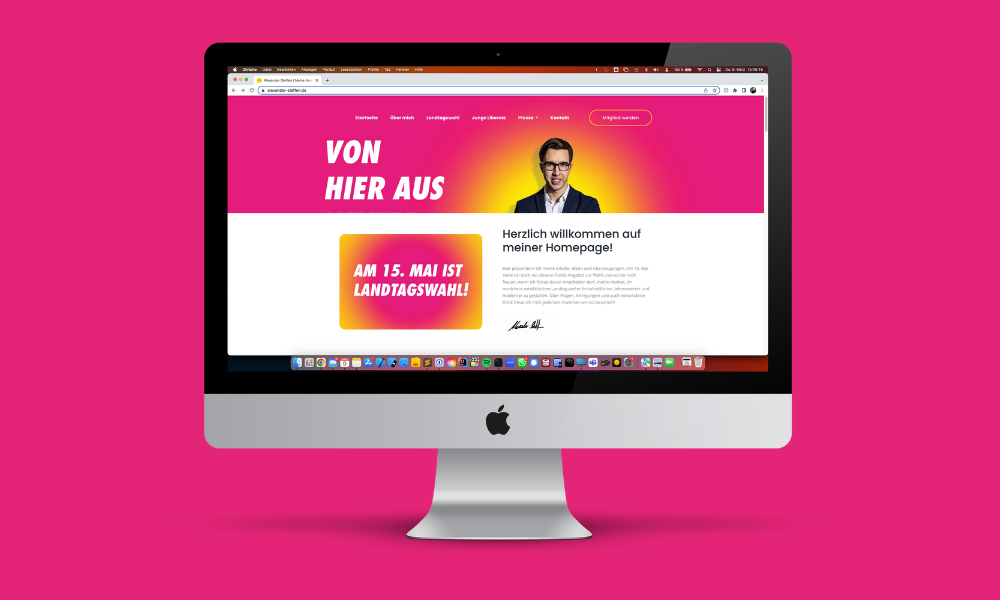 Homepage für Alexander Steffen